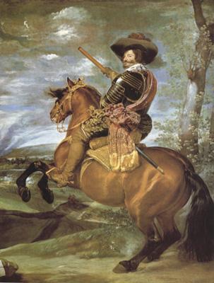 Diego Velazquez Portrait equestre du comte-duc d'Olivares (df02) oil painting image